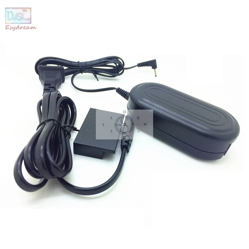 Camera AC Power Adapter Kit for Canon 100D Kiss X7 Rebel SL1 Replace ACK-E15 LP-E12 DR-E15