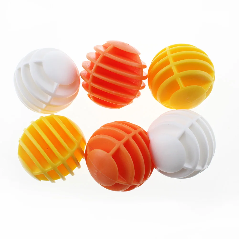 CRESTGOLF Plastic Pratice Golf Balls Gird Golf 12pcs ---Maximum Fly Distance is 20m