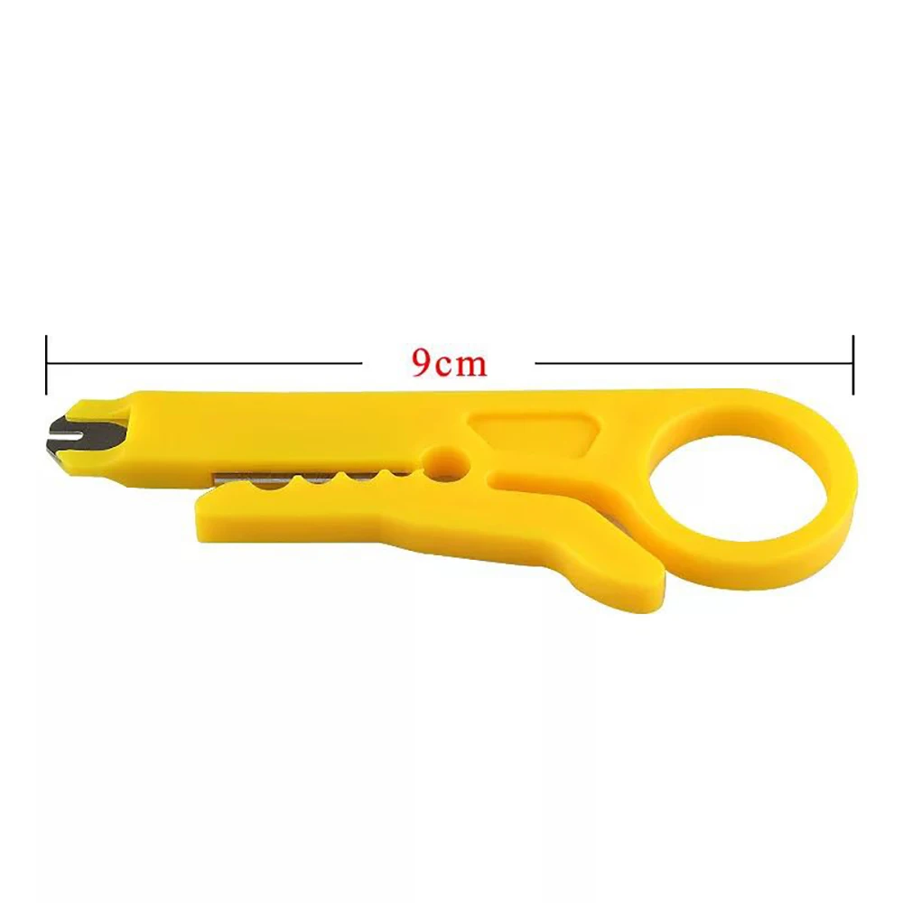 2pcs/lots Cable Cutter Automatic Sale Cable Simple Mini Plier Practical Punch Down Network UTP Cable Cutter Stripper Hand Tools