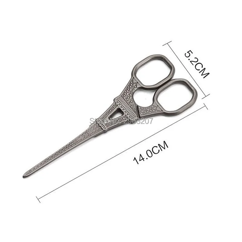 100pcs high quality tower shape classic Vintage Antique Craft Sewing Tailor scissor handicraft Sewing Supplies