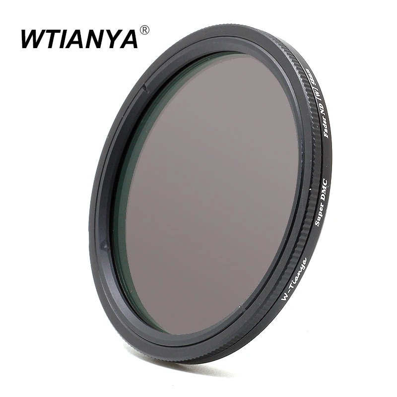 

WTIANYA 67mm 72mm 77mm SLIM ND Fader Neutral Density Variable ND2-400 Filter 82 62 58 55 52 49 46 43 40.5mm