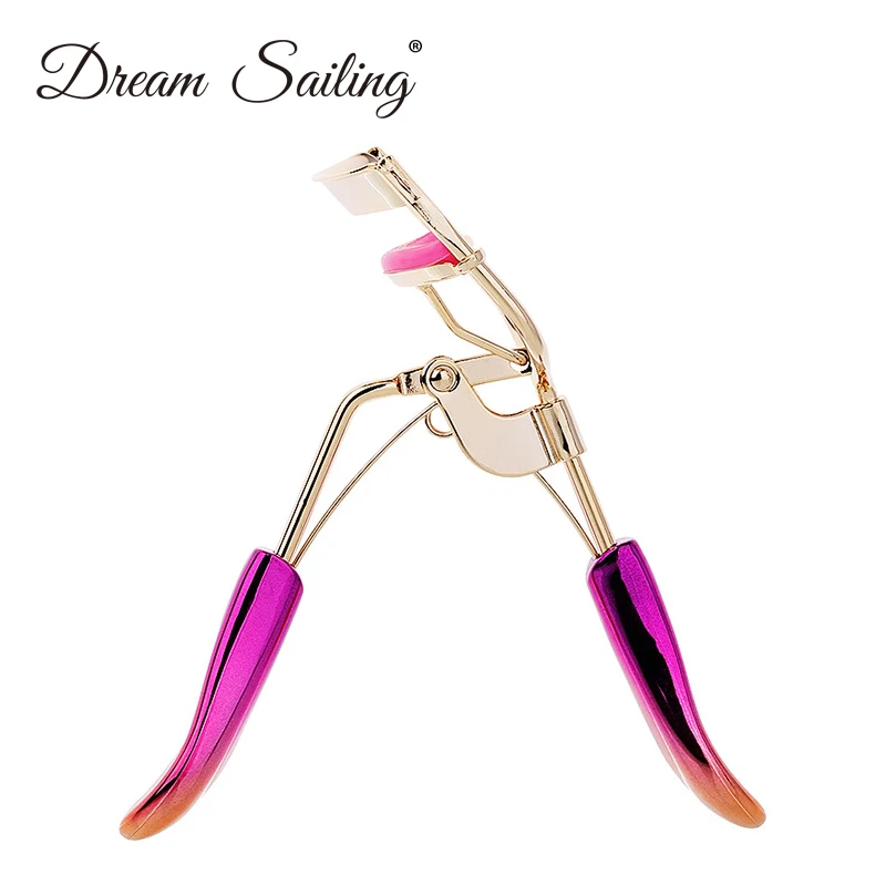 

False Eyelashes Curler Clip With Purple Electroplating Handle For Woman Stainless Steel Makeup Cosmetic Tools Beauty Accessory