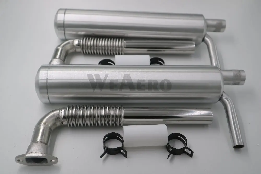 New Special Muffler Canister Set for DLE111, DLE100, DLA112, DA100, EME120 80-120CC Gasoline/Petrol Engines