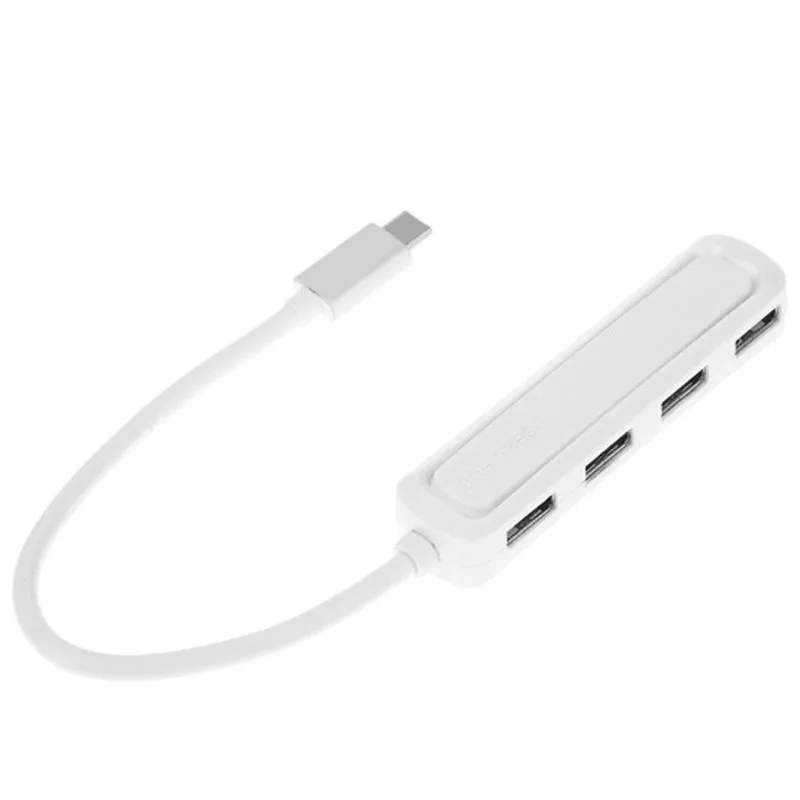 Адаптер-концентратор USB 3.1 4 в 1 Type-C с 4-портовым USB 2.0 для ноутбука USB для ноутбука Macbook Pro Windows