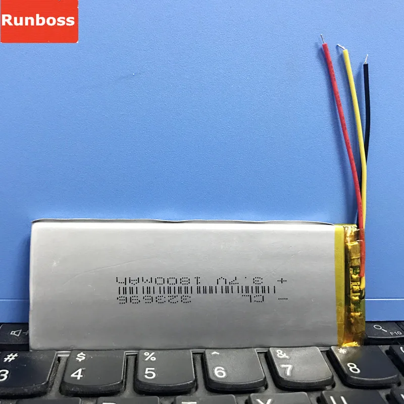 323696 XWD 323696P 323696 1800MAH LI- ION POLYMER Battery 3 Cables for China Clone Copy Goophone Iphone I6 6s MTK Andorid Phone