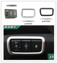 for hyundai ix25 creta 2017 dashboard brightness switch dashboard fog lamp headlamp adjustment brightness side slip OFF