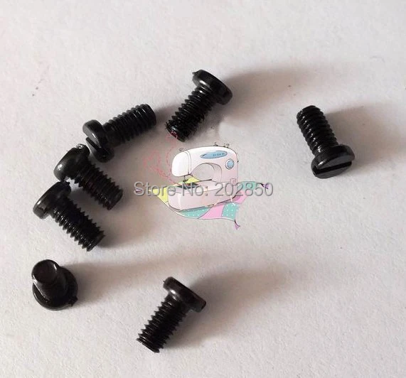 Old Household Sewing Machine Parts,Feed Dog Screw,10 Pcs/Lot,Compatible With Singer,Butterfly,Bernina,Janome,Flying Man,Bee..