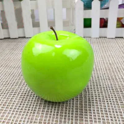 Food Fruit Green Model Simulation Toy Educational Pretend Kid Children Play House Finished Goods Unisex Foam 2021