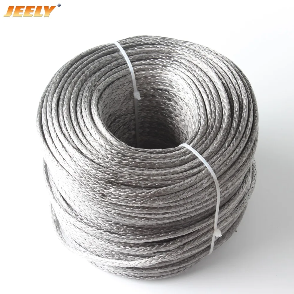 JEELY 12mm UHMWPE Synthetic Winch Rope 5m Length