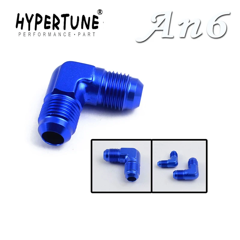 

Hypertune - Flare Union 90 Degree AN6-6AN ALL Male Adaptor/Fitting HT-SL821-06-011