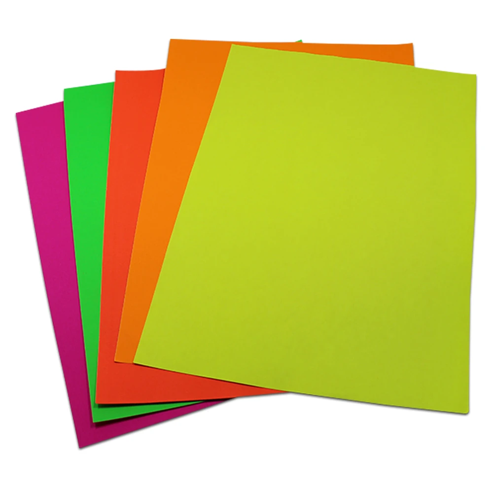 

40Pcs/Lot 21*29.7cm Self-adhesive Printing Paper Stickers 8.3"x11.7" Multi Colors A4 Adhesive Labeling Suitable For Laser Inkjet