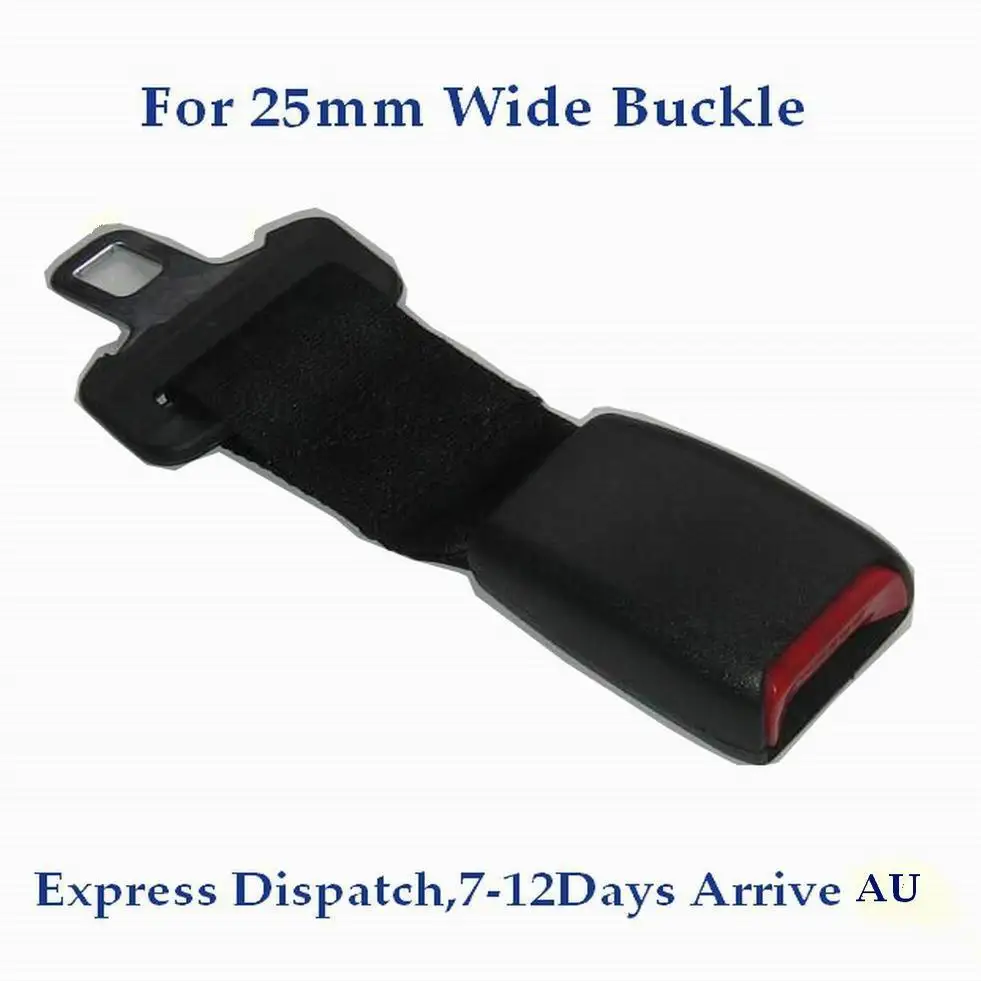 Hyundai Santa Seat Belt Extension Extender For 25mm Wide Buckle Add 220mm length