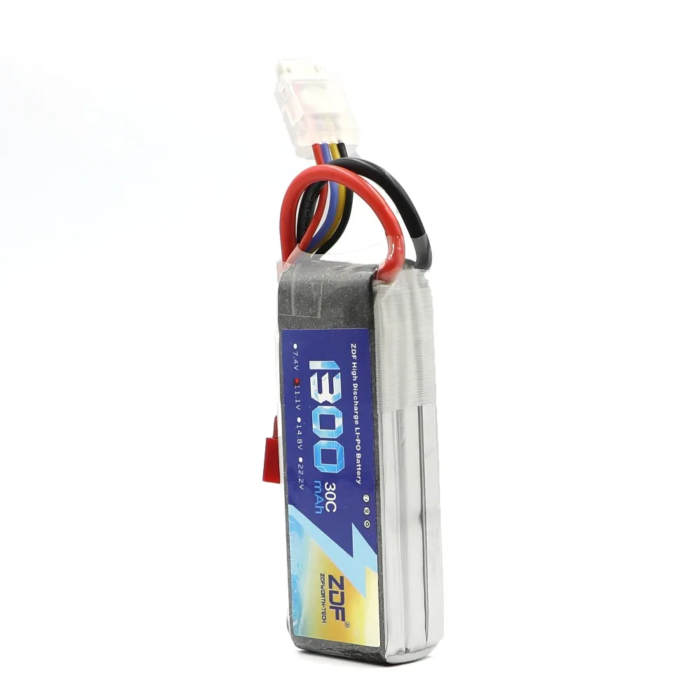 ZDF Power High Quality Rechargeable 3S 11.1V 1300MAH 30C Lipo Battery with T XT60 XT90 EC5 Plug