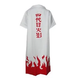 Anime Fourth Hokage Namikaze Minato Cosplay Costumes Uniform Cloak