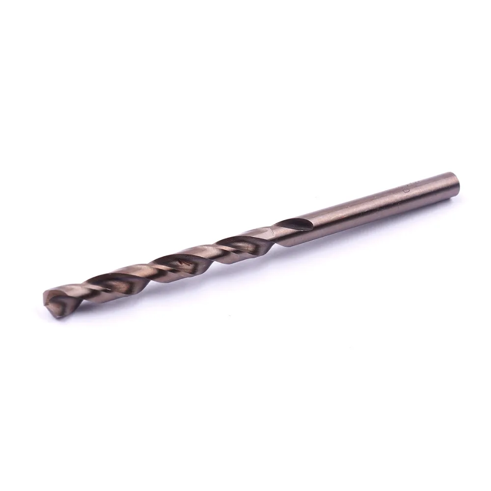 High Quality 2Pcs HSS Imperial Cobalt Drill Bit Metal Drilling Round Straight Shank Mini Twist Drill Bit Tool 1/8