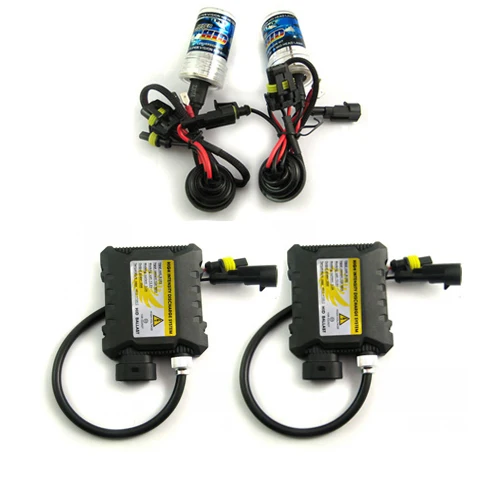 12V 35W HID Xenon Kit Conversion Black Ballast 9006 12000K Bulbs Lamp New  [DC126]