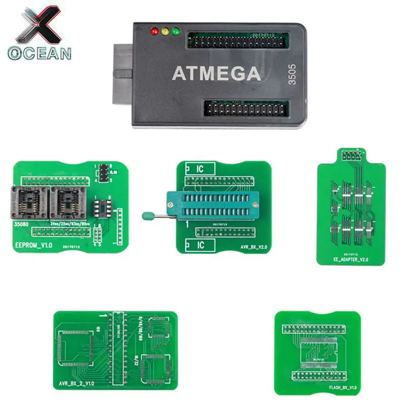 

Original ATMEGA Adapter for CG100 PROG III Airbag Restore Devices with 35080 EEPROM and 8pin Chip Reset Tool