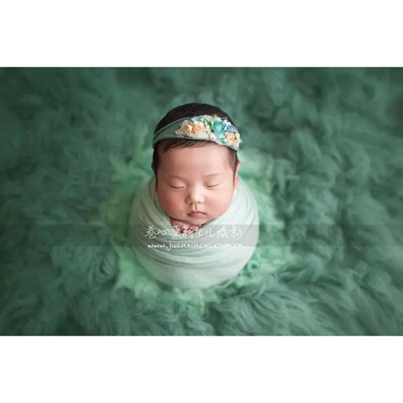 Newborn knit stretch wrap Jersey wraps photography props Baby swaddle blamket backdrop photo props