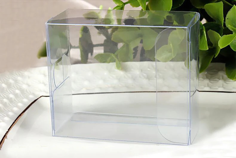 30pcs 4*5*6cm clear plastic pvc box packing boxes for gifts/chocolate/candy/cosmetic/crafts square transparent pvc Box