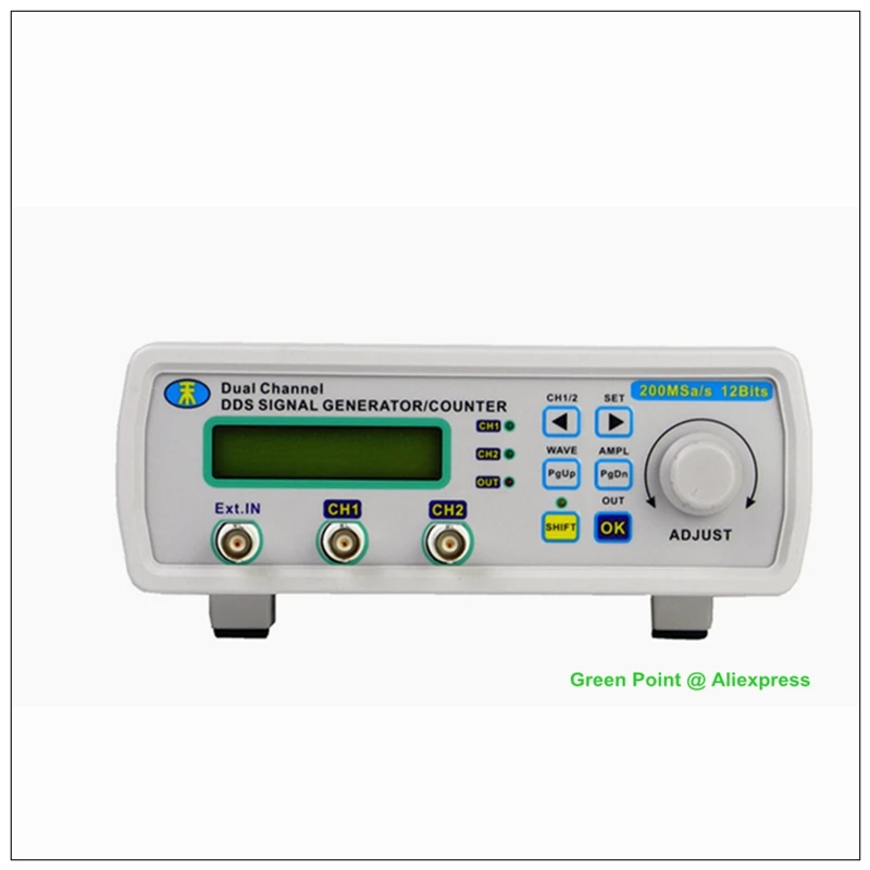 

New JUNTEK MHS5220A 20MHZ Digital Control Dual-Channel Signal Generator DDS Function Signal Generator Arbitrary Frequency Meter