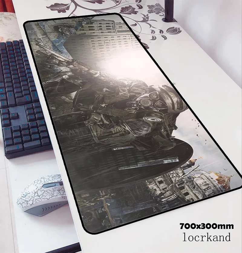 metro 2033 mouse pad 70x30cm gaming mousepad anime Professional office notbook desk mat Beautiful padmouse games pc gamer mats