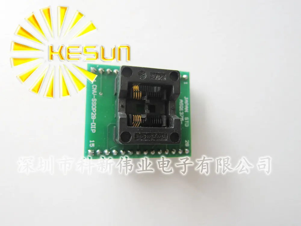 SSOP8 TSSOP8 TURN DIP28  IC socket Programmer adapter Socket 170MIL