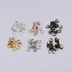 50pcs Pendant Clasps Hook Clips Pinch Bails Bail Bead Necklace pendants Connectors For Jewelry Making Findings Connector DIY