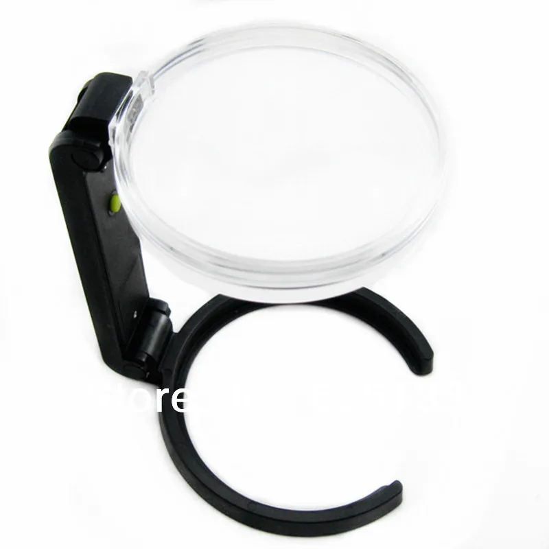 STOEMI 7852 2.5X Multifunctional LED Lighting Magnifier Foldable & Adjustable Magnifying glass Optical Tool for Reading