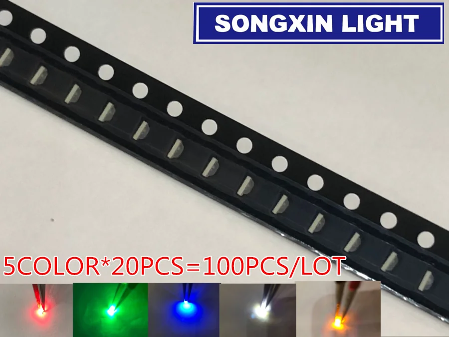 0805LED 100개 세트 추천 리뷰: SMD 소형 LED로 전자회로 작업을 더 쉽게 만드는 방법