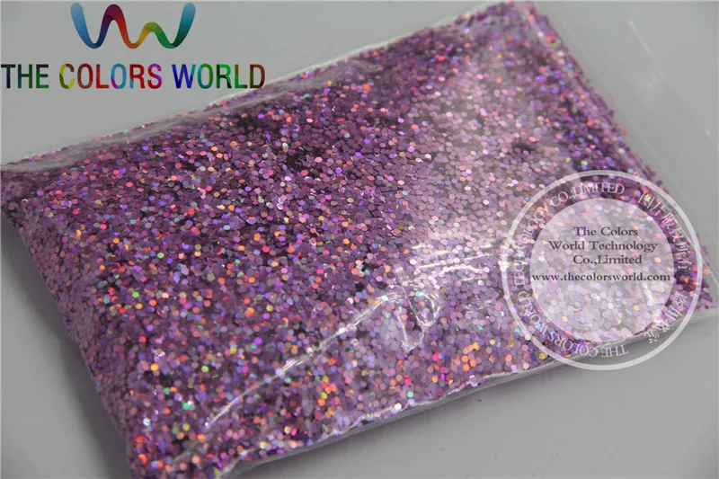 1mm Solvent Resistant Holographic Laser Peach color Makeup Glitter Powder Eyeshadow Face Body Cosmetic dust 1 Lot =50g