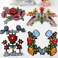 Ricamato patch sew on motif applique vestiti di patch del fumetto appliques indumento diy accessorio