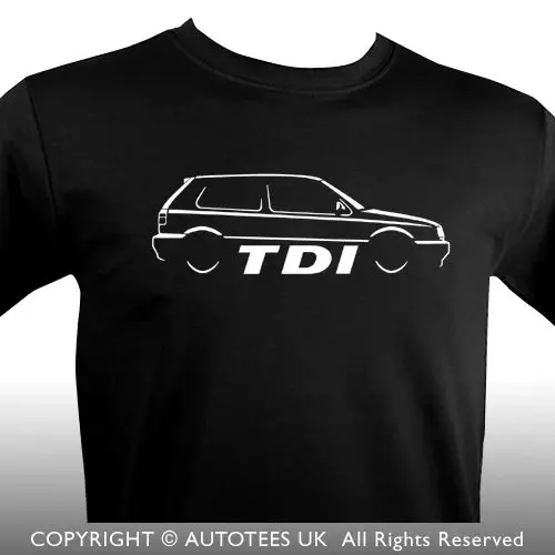 2019 Hot Sale 100% cotton Fashion GOLFS TDI MK 3 INSPIRED CLASSIC CAR T-SHIRT Tee shirt