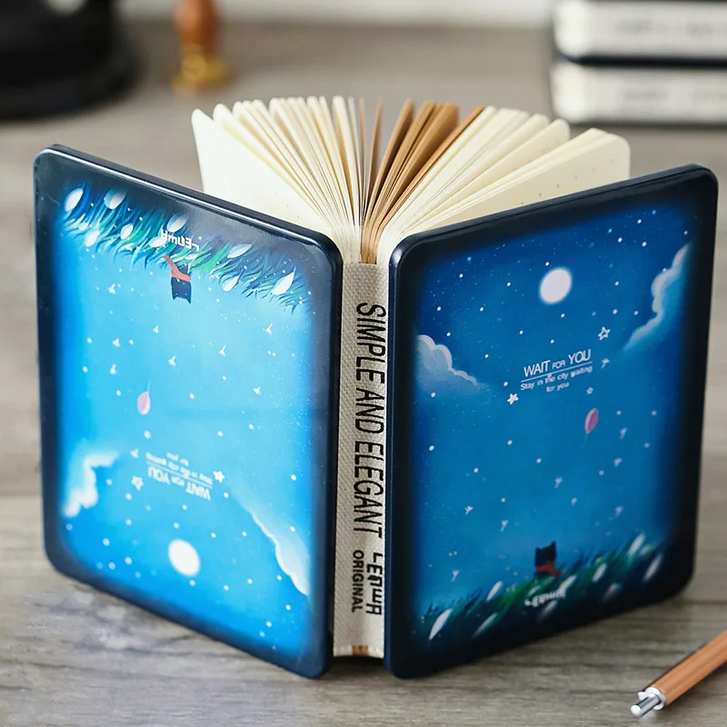 

MIRUI "Silent Night" Cute hard Cover Journal Study Notebook Kawaii Diary Freenote Student Stationery Gift School Office Supplies