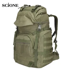 50L Tactical Bag Assault Backpack Molle Rucksack Large Backpacks for Outdoor Hiking Camping Hunting Large Travel Trekking Bag
