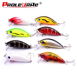 Proleurre 4.5cm 3.5g Minnow Fishing Lure Floating Fishing Wobbler Artificial Hard Bait Crankbait Japan Fishing Tackle Pesca