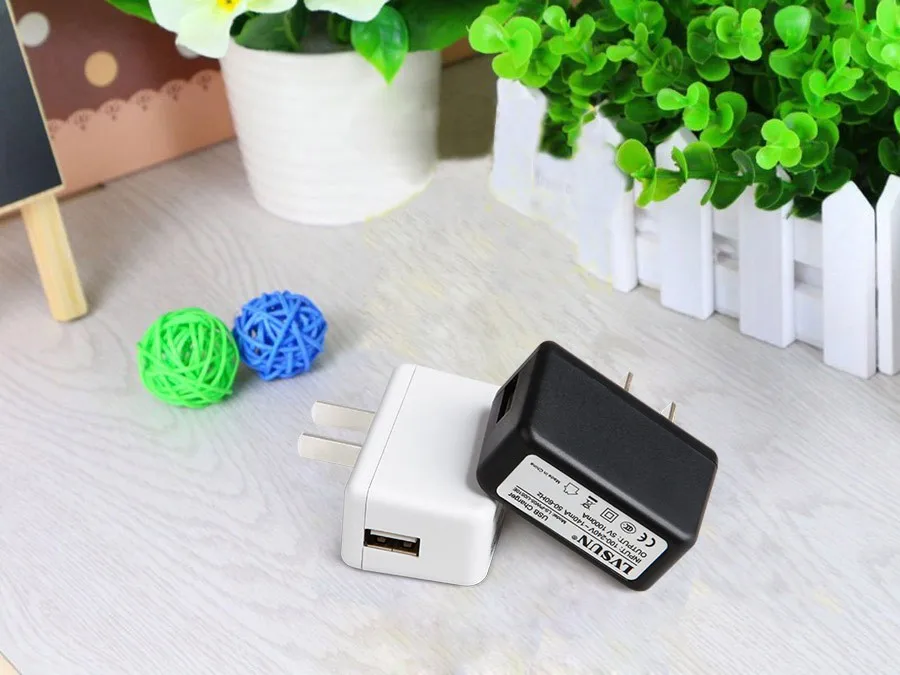 USB Wall Charger 5V 2A Travel AC Smaller Charger Adapter For Samsung Galaxy S5 S4 S3 iPhone 7 6 5S 5 4S 4 US Plug