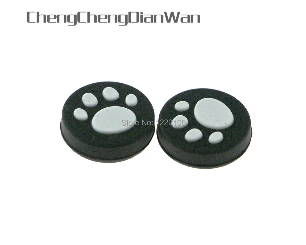 2pcs Cat Paw Analog Controller Thumbstick Grip Cap Protective Cover For Sony PlayStation Ps Vita PS Vita PSV 1000/2000 Slim