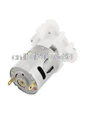 Mini bomba d'água com 2 pinos de 100 rpm e mini motor de bomba de água