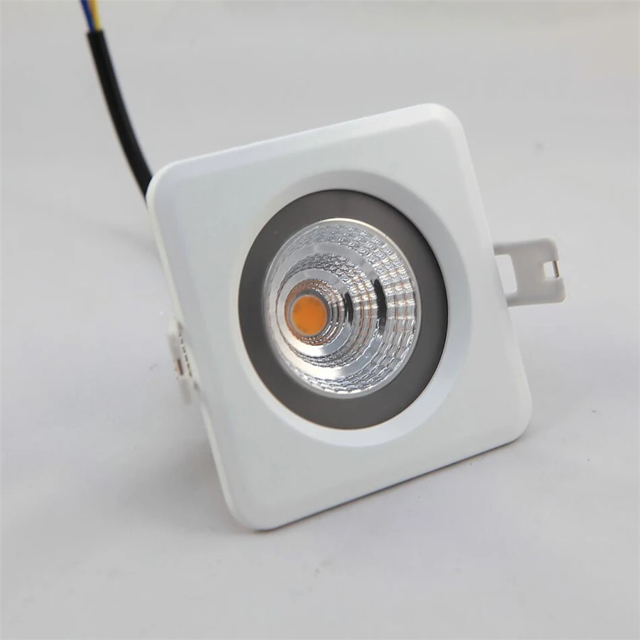 10W 15วัตต์ไดร์เวอร์ LED โคมไฟเพดานโคมไฟ AC220-240V Driverless LED Downlight สแควร์กลางแจ้งกันน้ำ IP65