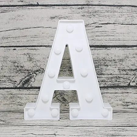 NEW LED Luminous Letter Night Light Creative 26 English Alphabet bedroom children room Party Club Bar clothing stores light desk