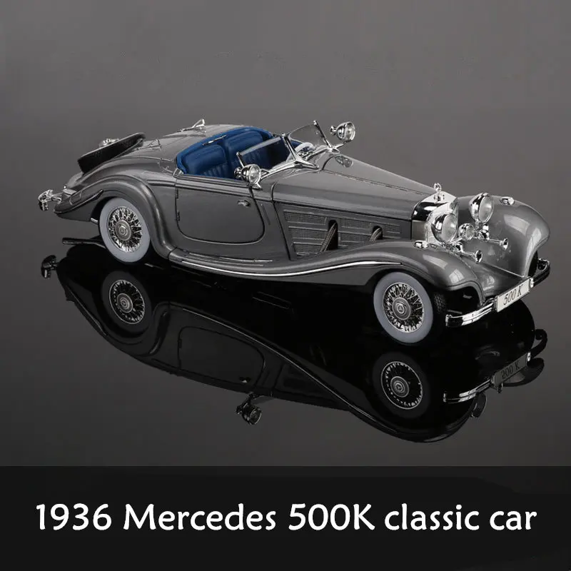 Maisto-レトロな合金の車のモデル,メルセデスベンツ300 sr,クラシック