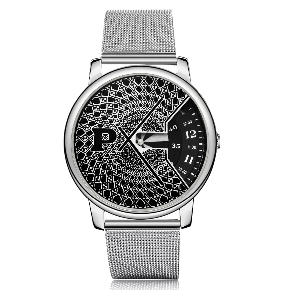 PAIDU Watch Luxury Stainless Steel Turntable Men\'s Watch Men Watch Fashion Creative Watches Clock reloj hombre erkek kol saati