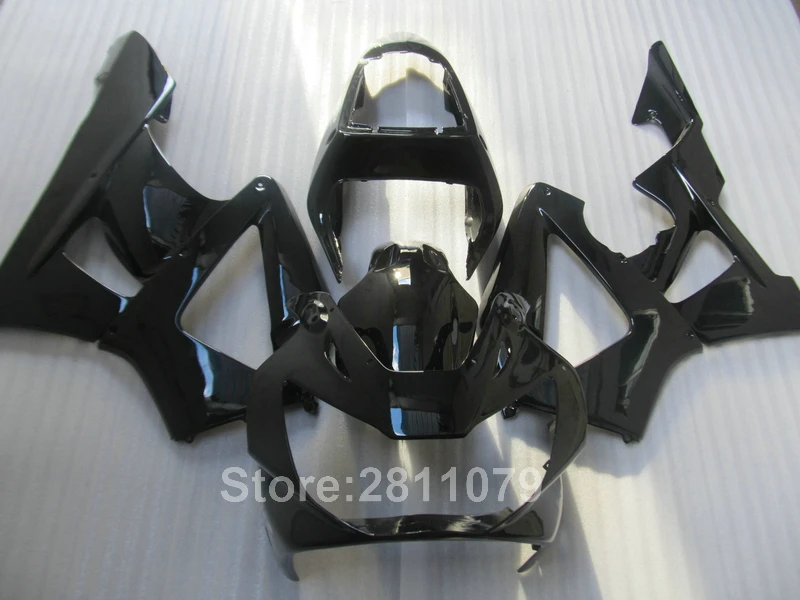 

Injection molding free customize fairing kit for Honda CBR929RR 00 01 glossy black fairings set CBR929RR 2000 2001 PA22