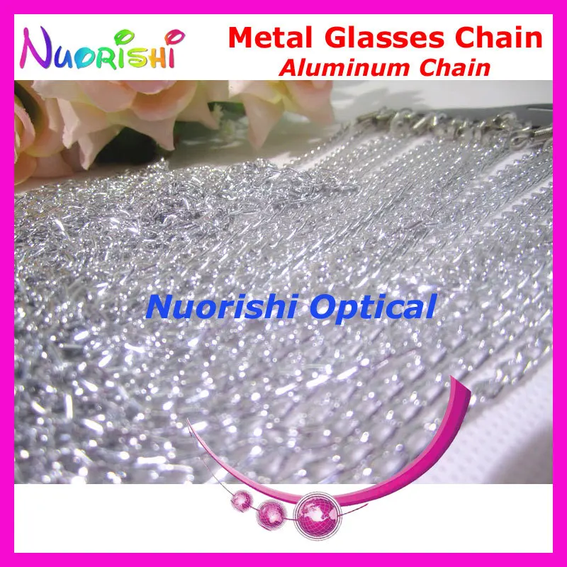 

12pcs Very Beautiful Colorful Aluminum Metal Sunglasses Eyewear Glasses Cord Chain Lanyard free shipping L504B