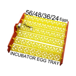 Incubator Motor Or Egg tray 56/48/36/24 Eggs Positions Motor size 220V OR 110V Optional Farm poultry Hatching device 1 Pcs / lot