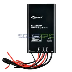 Epever 15A MPPT Solar Charge Controller 12V/24V Waterproof Regulator TracerBP Lithium Battery MPPT Controller 60V/100V PV Input