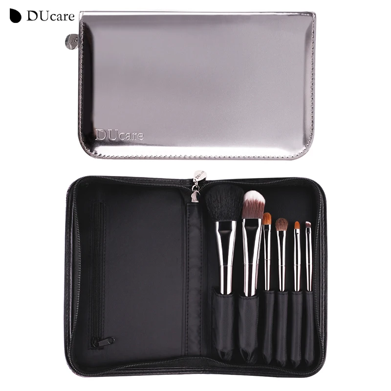 DUcare 6pcs Makeup brush set Luxury Brushes with Bag the most Nice and Most Amazing Makeup Brushes Beauty Essential brushes