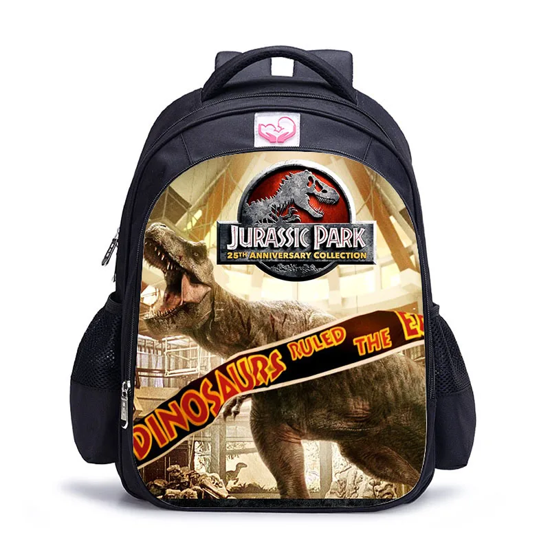 Popular Dinosaur World Backpack Animal Printing Backpack For Kids Jurassic Kingdom Bags For Girls Boys Children School