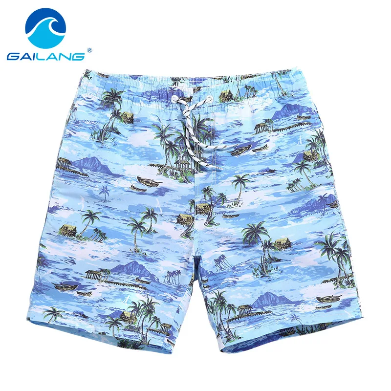 

Gailang Brand Mens Beachwear Shorts Active Boxers Trunks Man Jogger Bermudas Boardshorts Men Quick Drying Swimwear Swimsuits