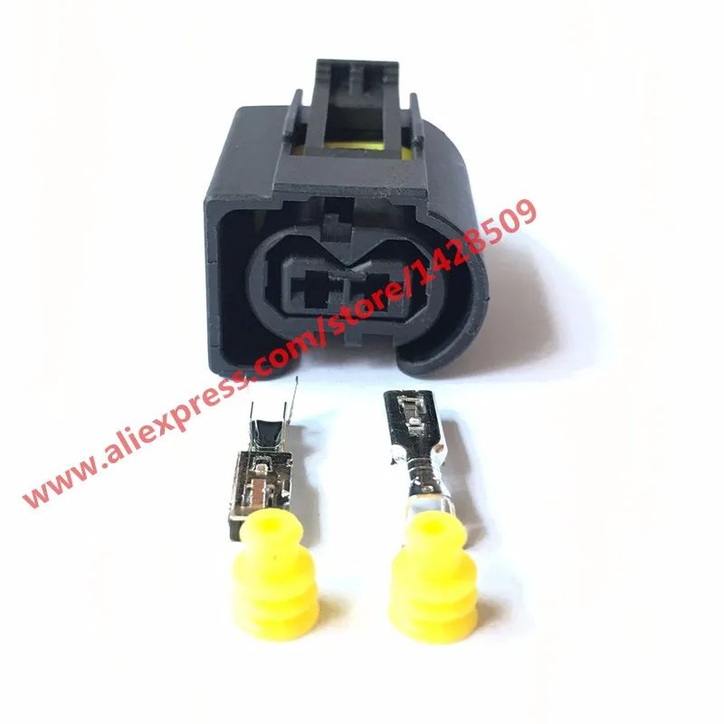 20 Sets 2 Pin Auto Sealed 09441261 Kosta Female Connector 09 4412 61 0 Housing Waterproof For VW BMW